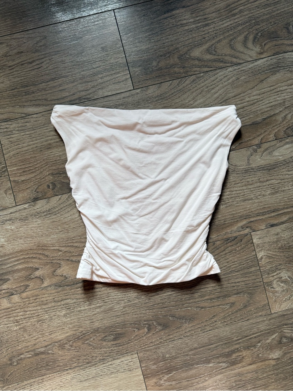 Abercrombie & Fitch White Off-Shoulder Top
